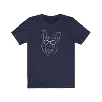 German Shepherd Wizard Graphic T-Shirt