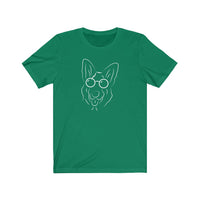 German Shepherd Wizard Graphic T-Shirt