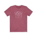 Pug Wizard Graphic T- Shirt